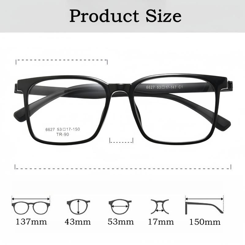 YIMARUILI Optical Prescription Glasses Men's Anti-blue Photochromic Myopia Progressive Finished Eyewear Women Ultra-light TR90