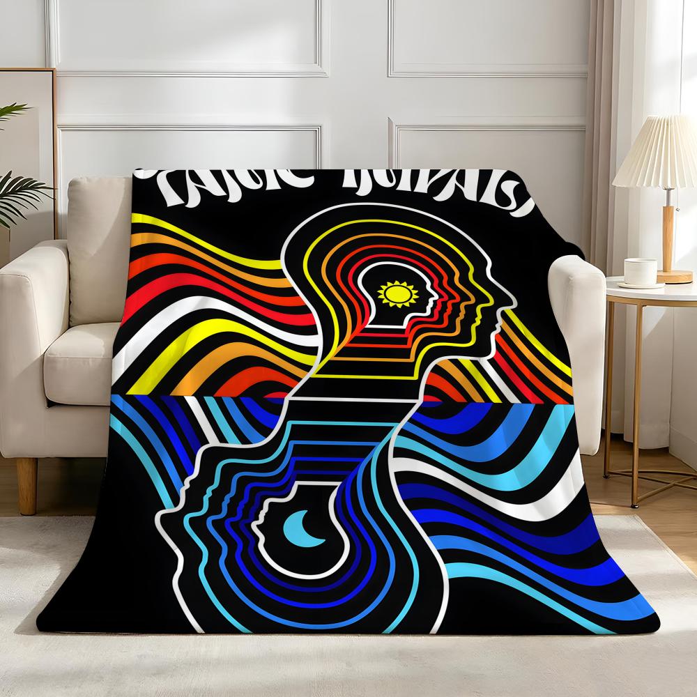 Band T-Tame.I-Impala Throw High-Density Short Plush Blanket Soft Skin-Friendly For Sofa Nap Air-Conditioned Room