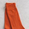 Monfoot Herr Ribbade Långhalsstrumpor Orange
