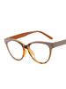 Trendy Vintage Triangle Eyeglasses Frames Ladies Cat Eye Prescription Optical Male Glasses Colorful Spectacle Frame Frame