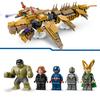 LEGO Marvel Avengers and Leviathan Battle Toy Birthday Present Block Boys Girls Children 7 Years Old 8 Years Old Elementary School Students Marvel