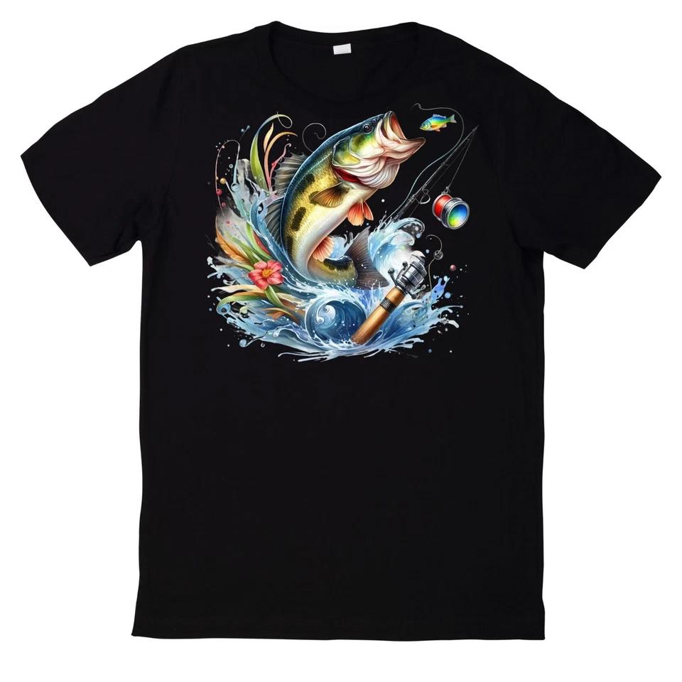 Funny Angler Fish Theme T Shirt 2XL