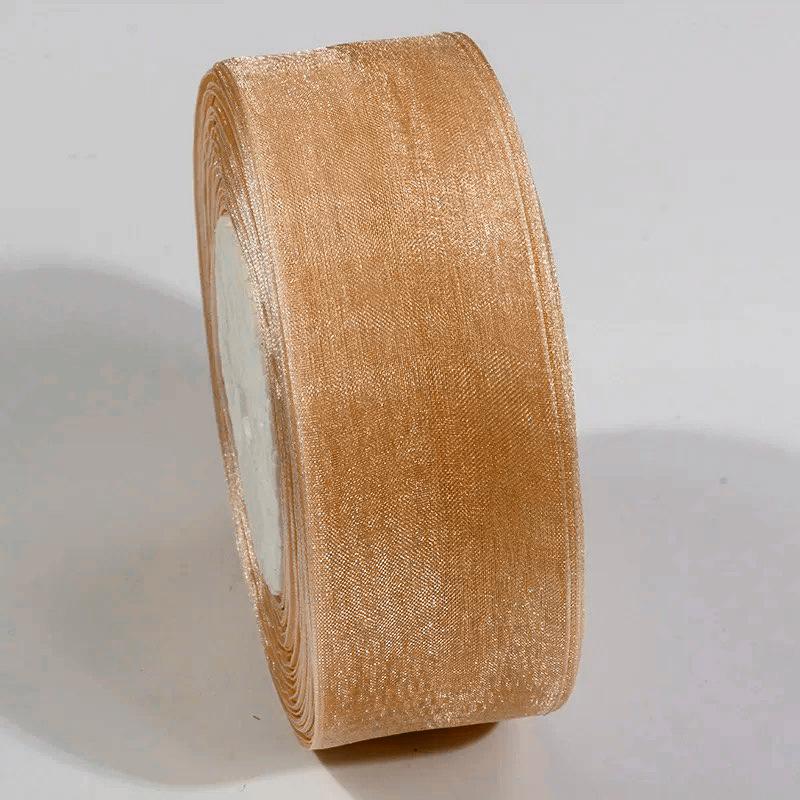 Handmade Hair Tie DIY Gift Packaging Materials Flower Ribbon Chiffon Ribbon Organza Silk Colorful Ribbon Ribbon Bow DIY Flower Handmade