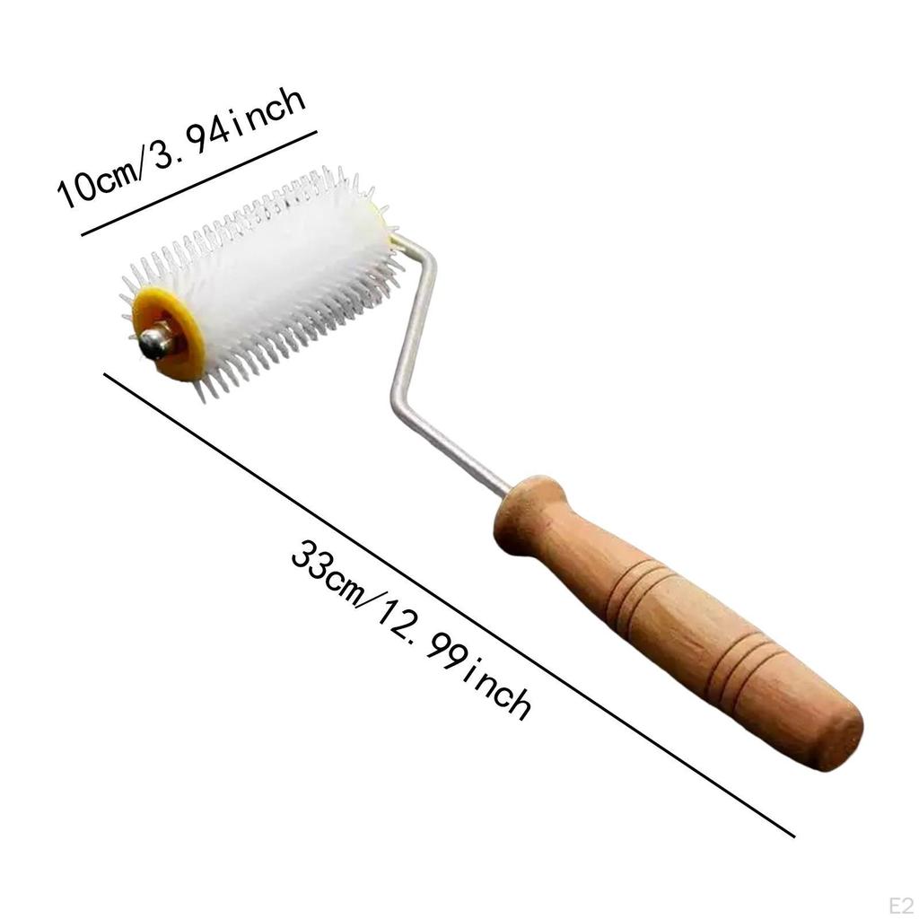 Uncapping Roller Beehive Harvesting Bee Beekeeper Hand Tool Portable Comb
