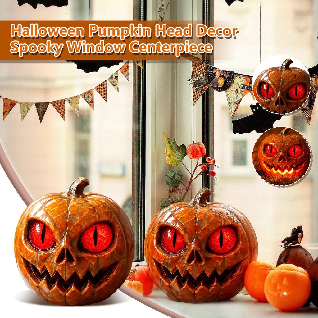Resin  Pumpkin Halloween Decoration