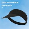 Sunscreen Visor Hat Large Wide Brim Breathable Quick Dry UV Protection Empty Top Baseball Sun Cap for Women Men