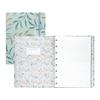 Notatnik wielokrotnego użytku Filofax Botanical Collection, format A5, 112 stron w linie, 56 stron do uzupełnienia, miętowy (B179519U)