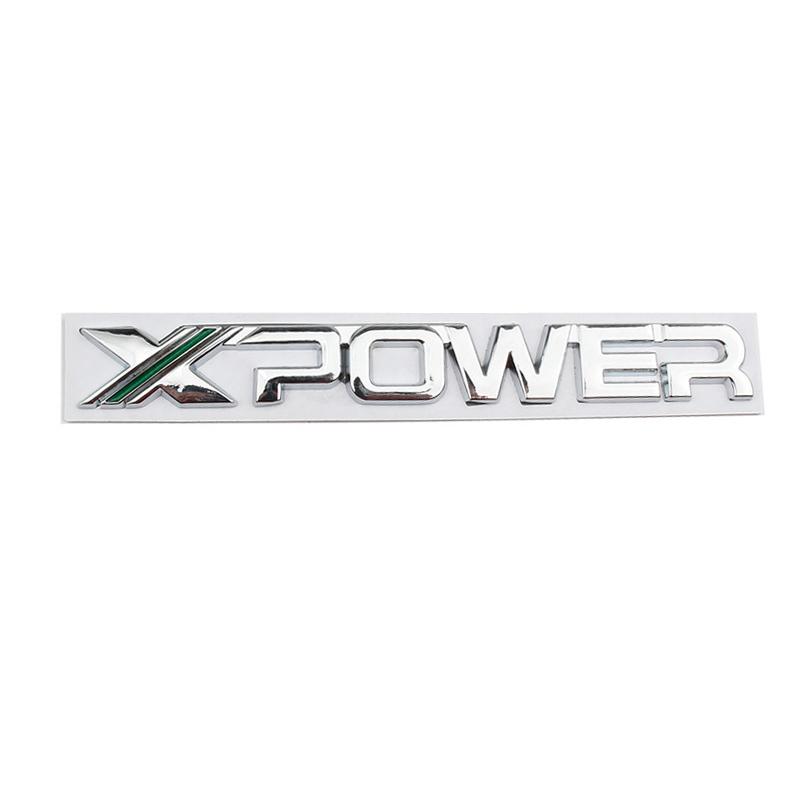 Alloy Car Emblem Sticker Accessories for X POWER Logo GT HS MG3 MG5 MG6 MG7 ZS ZX ZR TF EZS RX5 RX8 Morris 3 Badge Styling