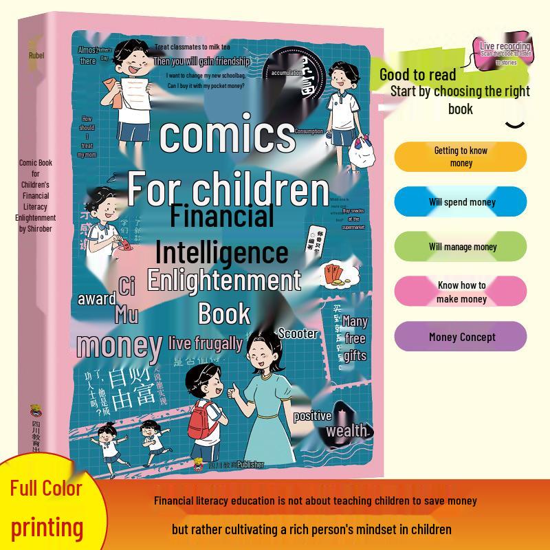 Manga Guide to Financial Literacy for Children: Teaching Essential Money Management Skills for Primary School Students
