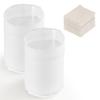 Brew Bags, 2 PCS Food Grade Nylon Material Grain Bag, 10 PCS Natural Cotton-Linen Hop Bag, Easy To Clean, Reusable & Ultra-Fine Mesh Home Brewing