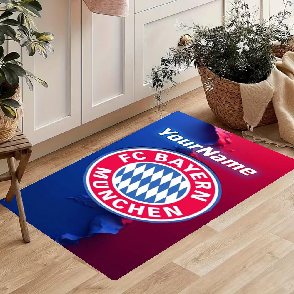 Bayern Munich Customize Your Name Kitchen Rug Runner Rug Laundry Mat Hallway Entryway The Best Gift Choice