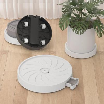 Blumentopfuntersatz für den Außenbereich mit leisen Rollen und Belüftung