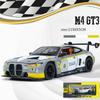 1/24 Scale M4 Alloy Model Car for Kids, Diecast Metal, Racing Car Toy, Sound Light, Boy Gift Collection