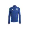 Italien Tiro 24 Wettkampf Trainings Oberteil Fußballtrikot Herren Dunkelblau IQ2167
