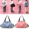 Travelling Bag Solid Color Replacement Telescopic Large Capacity Single Shoulder Lifting Handle Fitness Yoga Bags Pouch