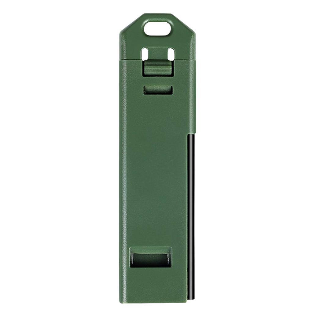 Outdoor Emergency 2-in-1 Fire And Whistle, Portable Tool, High- Fire , High- Distress Whistle, Camping, Hiking,