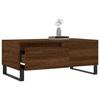 VidaXL Table basse Chêne marron 90x50x36,5 cm Bois d'ingénierie 830819