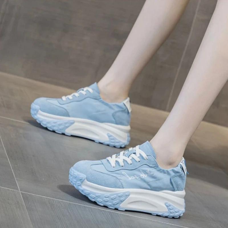 Fashion Sneakers Running Woman Footwear Athletic Sports Fashion 2024 Walking Dad Shoes for Women H Designer Luxury Casual 39 Cheap New A