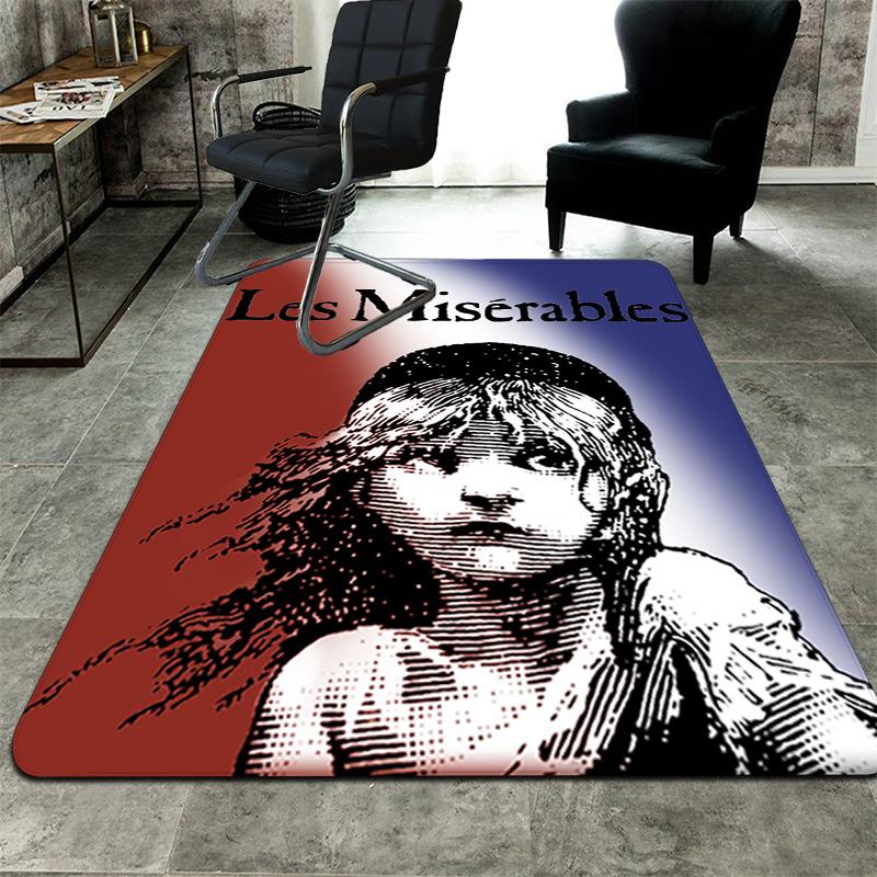 Les Miserables Rug Floor Mat for Living Room or Bedroom Soft and Comfortable Carpet a Gift for Birthday and Holiday.NFF0928204