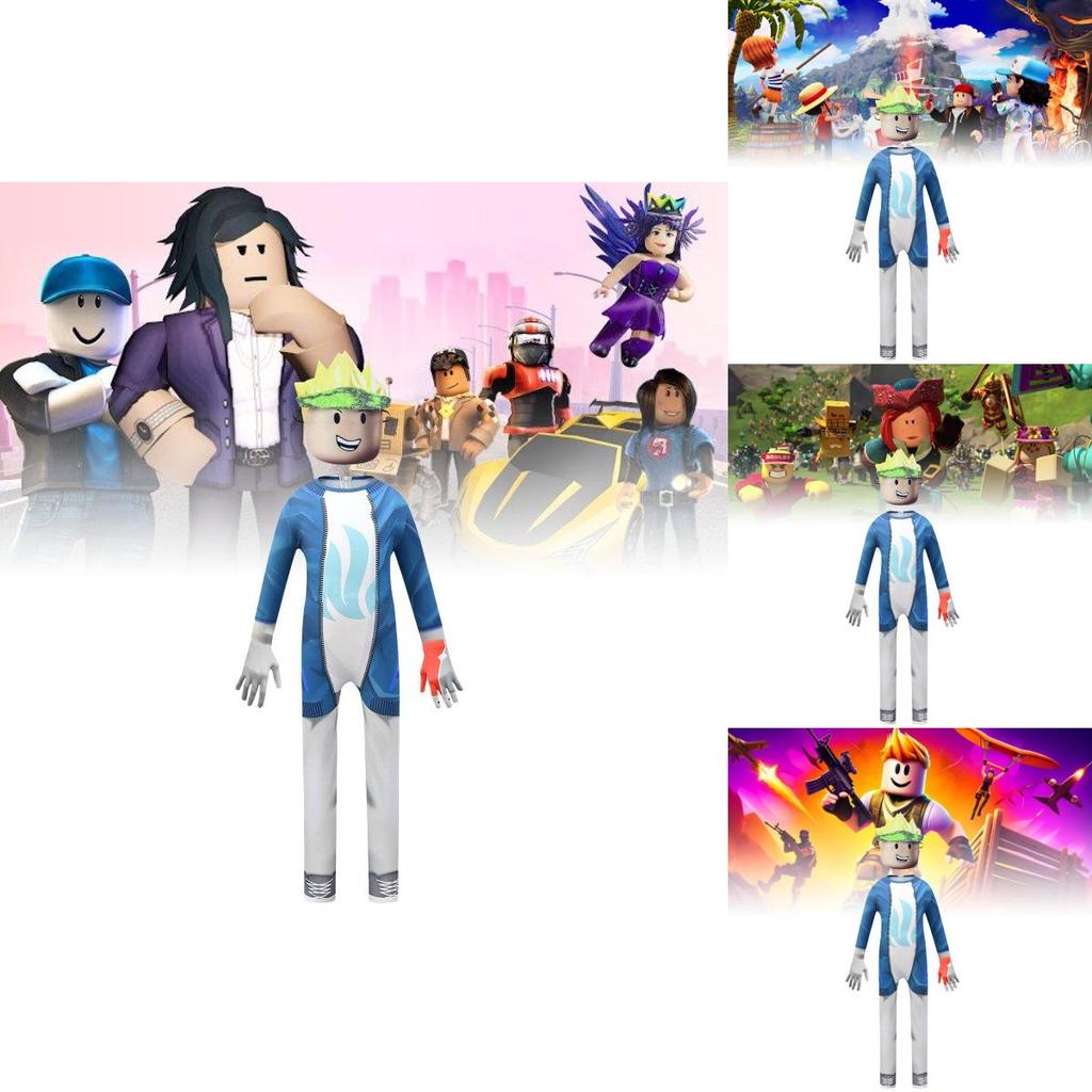 Fantasia Roblox Stylish Pocket Devs Para Crianças Ajuste Versátil e Confortável Para Eventos de Halloween