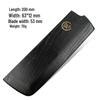 Japanese Ash Wood Magnetic Knife Sheath: Chef's, Sashimi & Santoku Knives Protective Cover Set.