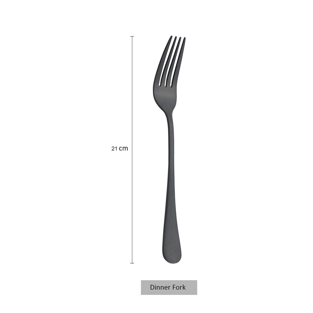 Set de tacâmuri din oțel inoxidabil cuțit pentru friptură cu unt, fructe, desert, furculiță, lingură, set de tacâmuri
