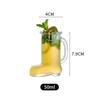 Creative Mini Boot-Shaped Shot Glass with Handle – Novelty Cocktail & Wine Cup