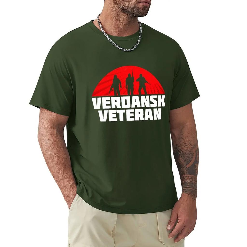 COD Warzone Hra Verdansk Veteránská Trička Kreslená Grafická Trička Cool Oblečení s Krátkým Rukávem Streetwear Trička Tričkové Topy