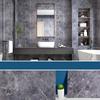 10pcs Wall Stickers Self Adhesive Waterproof Marble Floor Sticker Bathroom Living Room Wall Paper Renovation Decals Ground Decor