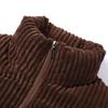 Loose Corduroy Padded Jacket Women Small Short Padded Jacket Female Warm Bread Cotton Coat