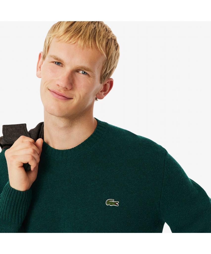 LACOSTE Men'S Wool Crew Neck Sweater Ah2916-55N Yzp
