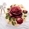 1pc Rose Bouquet Automatic Open/Close Umbrella, Compact Travel Umbrella, 8-Rib Sturdy Frame - Ideal Gift for Friends yy251118060