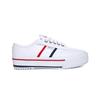 Feiyue Fe Lo Plain Platform / White/Red/Navy / Fus10007