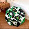 Green Jester Collage Automatic Umbrella - Suitable Travel Outdoor Portable Umbrella Birthday Gift Daily Essentials