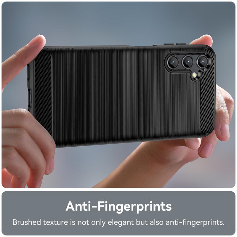 For Samsung Galaxy A14 Case Anti-knock Silicon Carbon Fiber Back Cover For Samsung A14 A04S A34 A54 Case For Samsung A14 5G Case