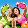 Applicable iPhone18proMax liquid silicone mobile phone case racket magnetic suction Apple 17 Yuan Qi Sen Lin protective case