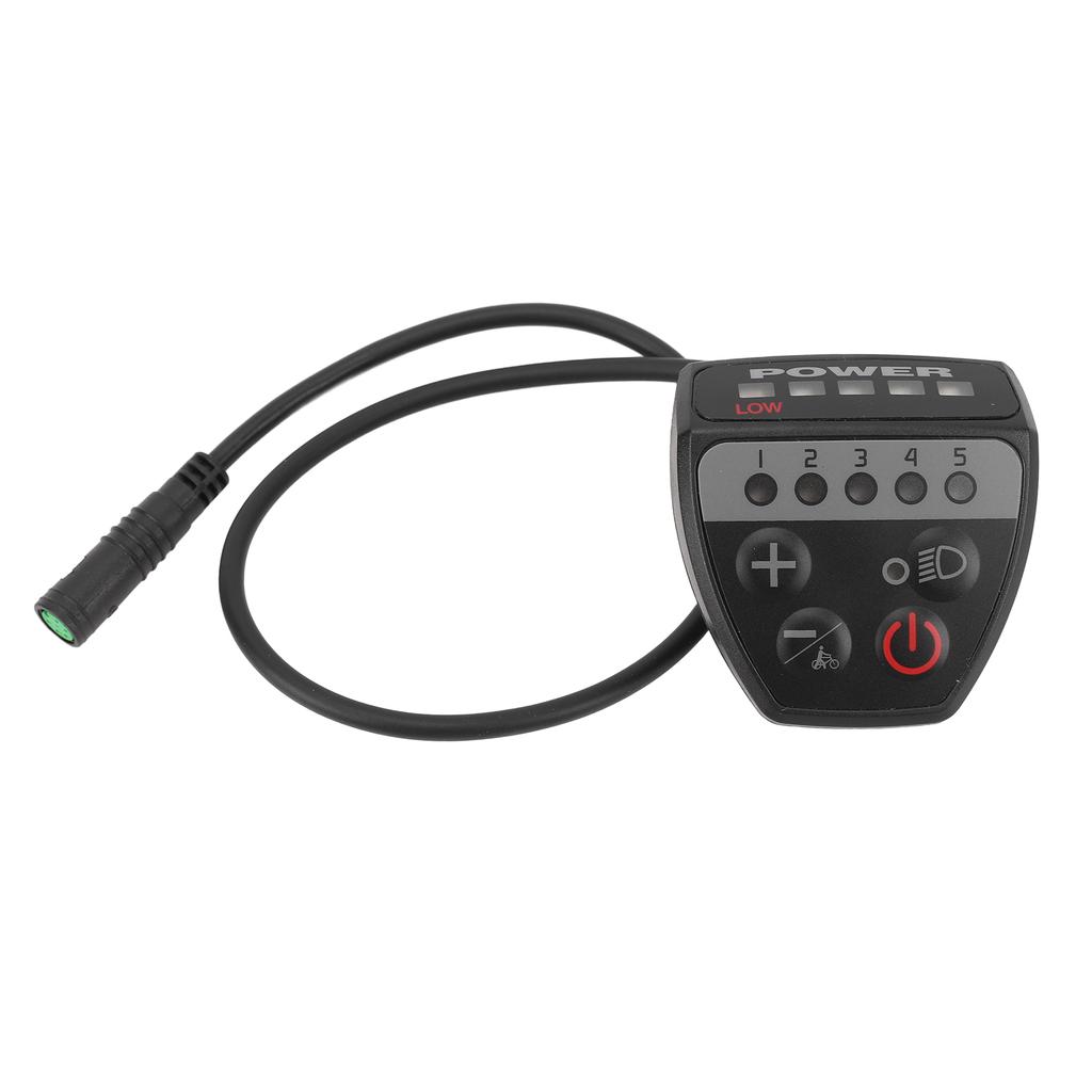 Electric Bike LED Display Speed Controller Smart Lightweight 24v 36v 48v Water Resistant 5pin Speed Controller LED