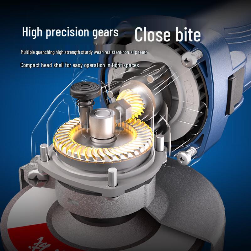 Dongcheng 800W Corded Angle Grinder CN plug (adapter included)