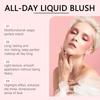 EELHOE Rotating Liquid Blush Lip Gloss Multifunctional Face Makeup, Moist and Easy To Apply, Long-Lasting - Women's Gifts