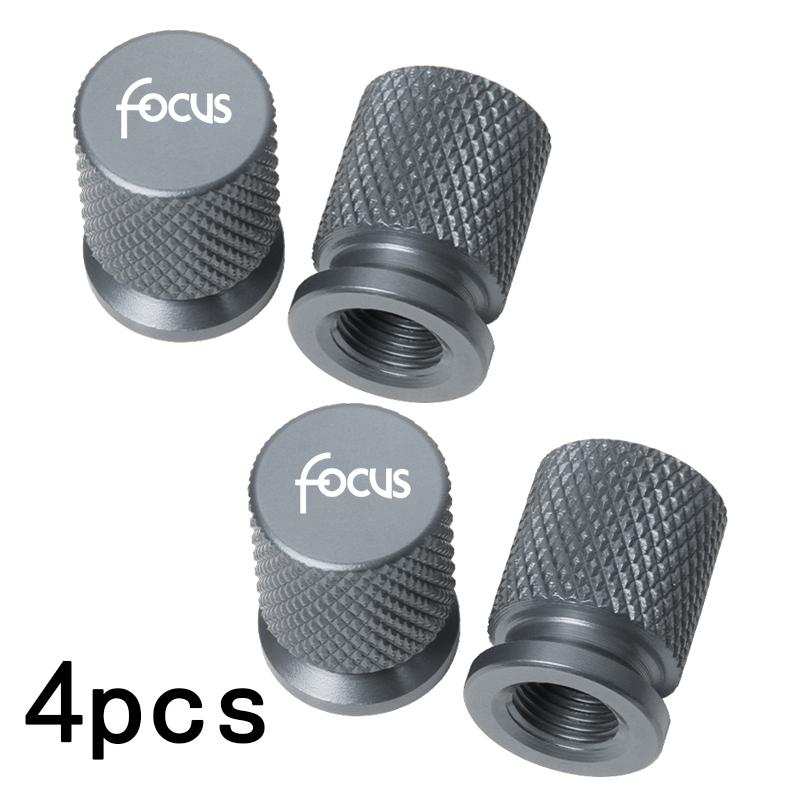 TQ012Car Wheel Tire Valve Caps Tyre Stem Covers Airdust Waterproof For Ford Focus 2 3 MK1 MK2 Fusion Escape Kuga Mondeo Accessories
