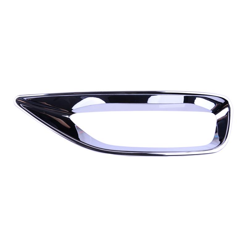 1 Pair Chrome Style ABS Car Rear Bumper Fog Light Lamp Frame Cover Trim Fit for Kia Sorento 2016 2017 2018