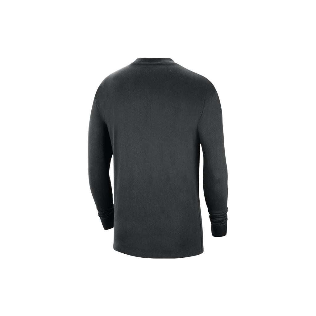 Nike Buchstabenprint Rundhals-Sweatshirt Herren Sweatshirt Schwarz DZ3876-010