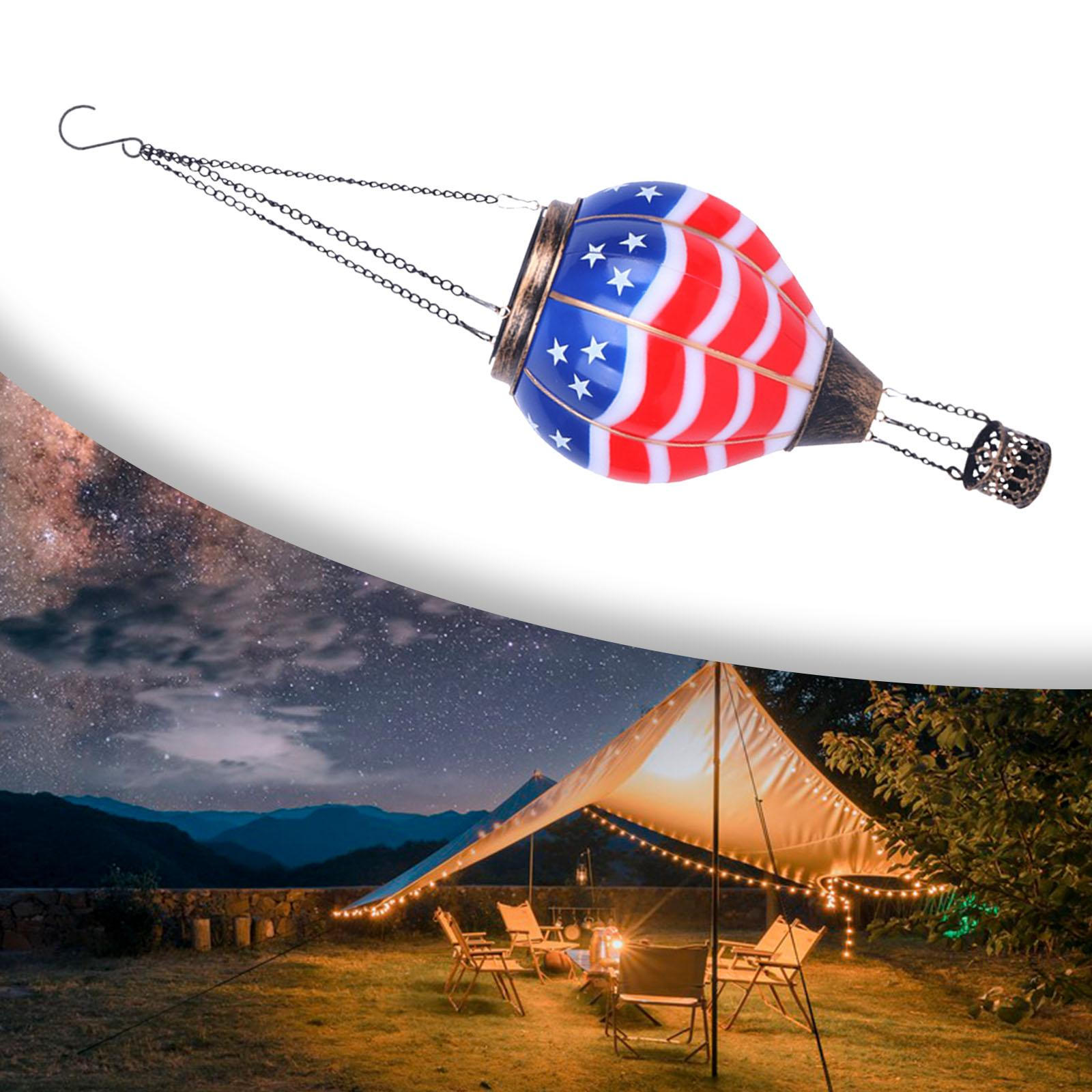 

Воздушный шар Солнечный фонарь Подвесной для крыльца в саду Праздник Wavy Patterns