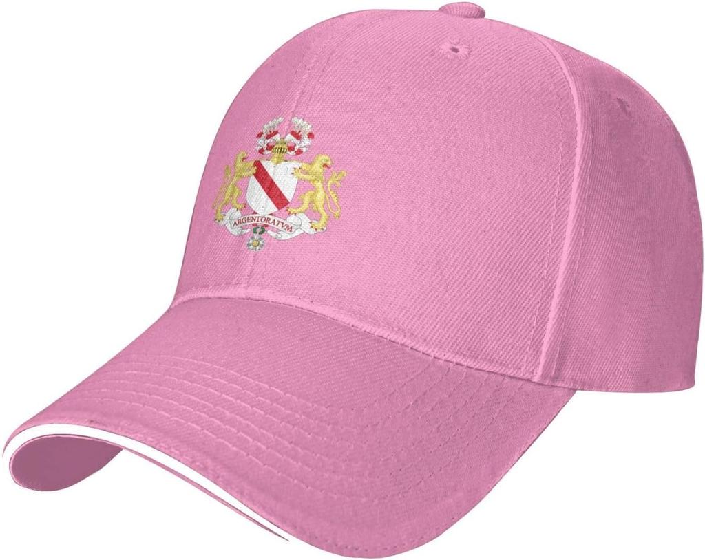 Strasbourg Coat Of Arms Baseball Cap Adjustable Polyester Casual Sports Hat For Unisex Adults