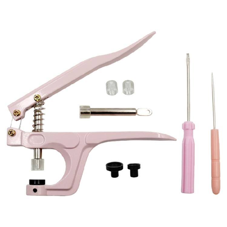 Multifunctional Button Installation Tool Handy Button Pliers Tool Button Fastener Install Tool for Baby Bibs Clothing