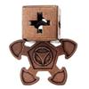 Magic Metal Brain Teaser Puzzles Educational Toys for Kids Children Teens IQ Logic Test Disentanglement Mind Challenge