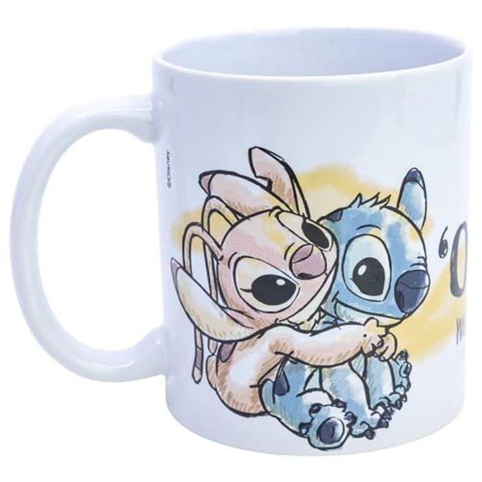 Tasse en céramique - Stor - 325 ml - Décorée avec des personnages - Réutilisable - Compatible lave-vaisselle