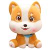 Cute Corgi Dog Plush Pillows Stuffed Soft Down Cotton Animal Kids Toys Kawaii Shiba Inu Dolls for Children Birthday Gift