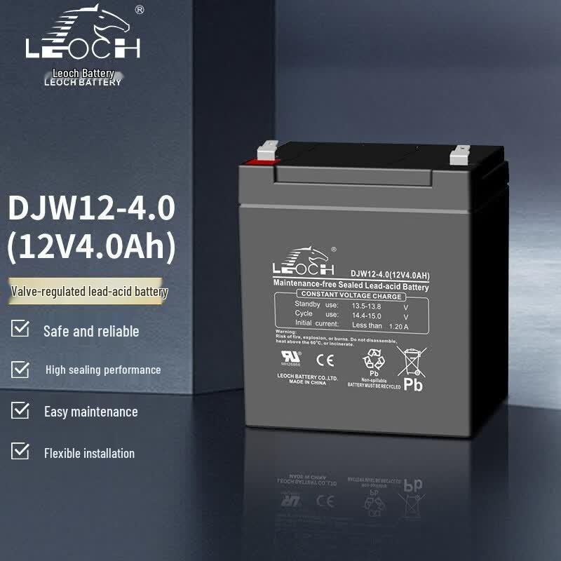 LEOCH DJW12-4.0 VRLA Sealed Lead-Acid Battery