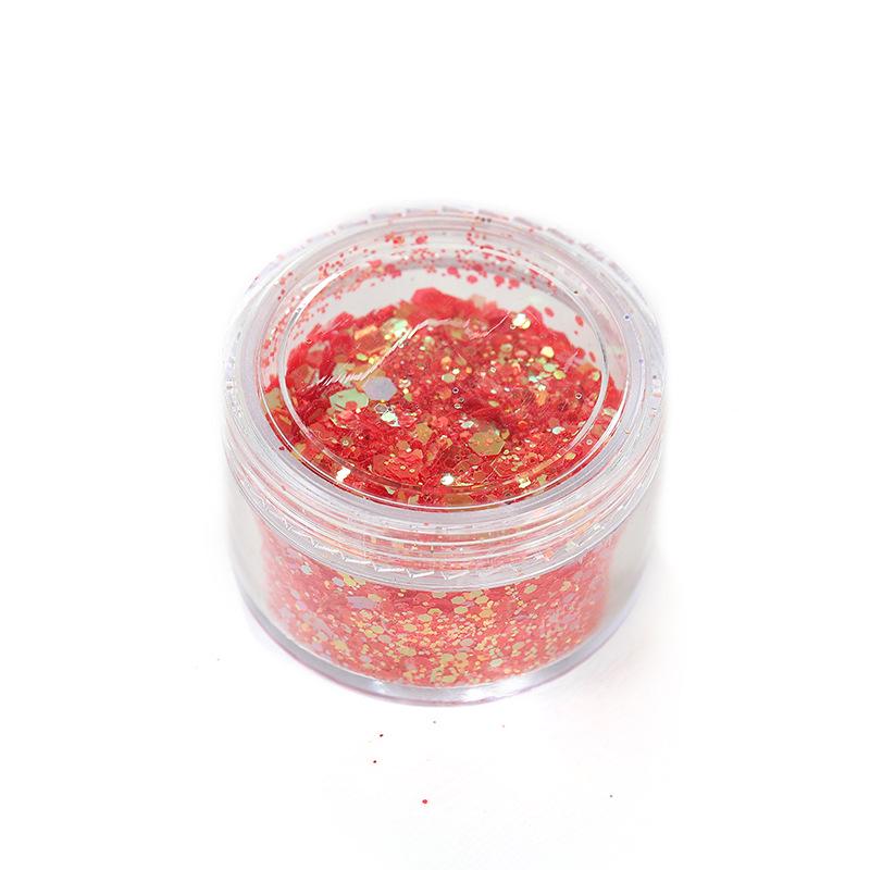 Iridescent Sequin and Glitter Resin Nail Art & Slime Fillers